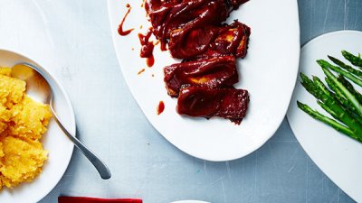 Тофу Реберный С Gingery Пюре Root Veggies