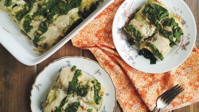 Зеленая Лазанья Rolls