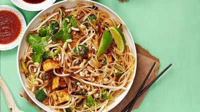Рисовая лапша лайм Pad Thai