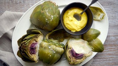 Глобус Артишоки с Айоли