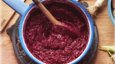 Варенье из свеклы и ревеня