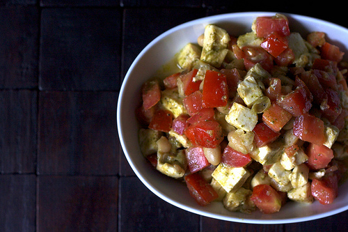 Приготовления кубический, рубленый капрезе фото рецепта Фото рецепт кубический, рубленый капрезе как приготовить