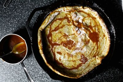 гречка детская с соленым карамельным сиропом